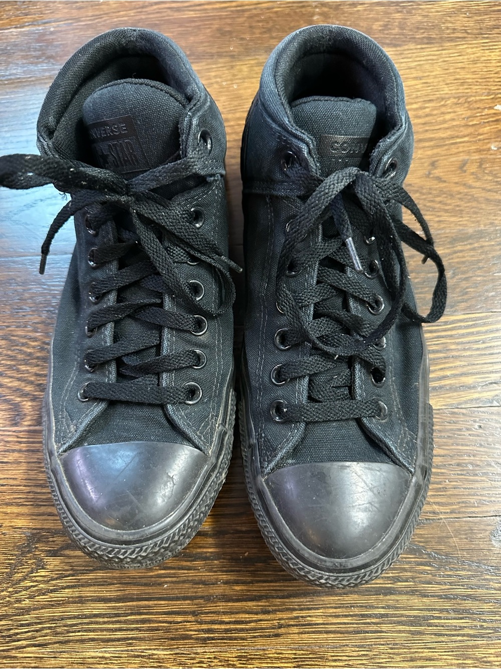 Converse All-Star Black High-Top Canvas Sneakers